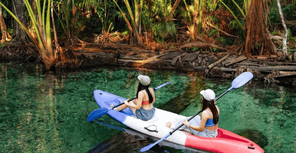 Krabi: Half Day Jurassic Jungle Kayaking Tour at Klong Root