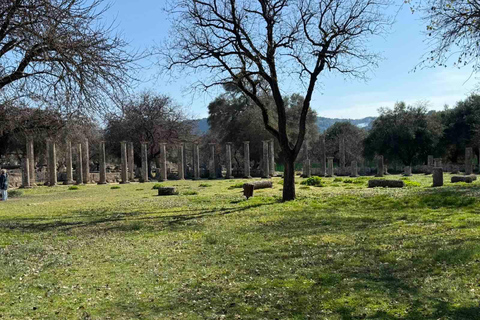 Katakolo: Ancient Olympia Tour with Food and Drinks