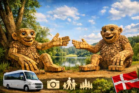 Copenhagen: Six Forgotten Giant Sculptures Tour by Bus - 2026
