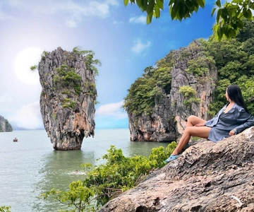 Phuket: James Bond Island Speedboat Tour with Canoeing