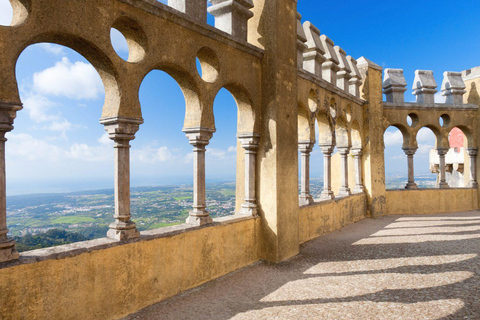 From Lisbon: Sintra Half-Day Tour with Pena Palace Tickets Small Group Tour with Pena Palace Tickets