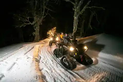 Bariloche Noite Nórdica: Passeio de quadriciclo e jantar no Cerro Otto
