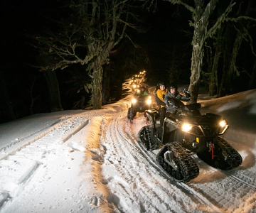 Bariloche Noite Nórdica: Passeio de quadriciclo e jantar no Cerro Otto