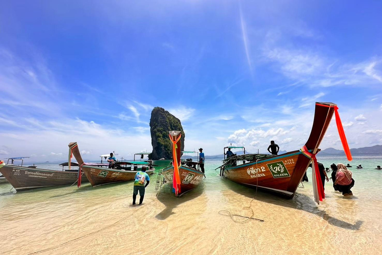 Krabi: 4 Islands Tour by Longtail Boat with Lunch