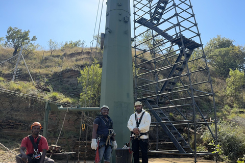 Joanesburgo: Tour de Zipline e Berço da HumanidadeJoanesburgo: passeio de tirolesa e Berço da Humanidade