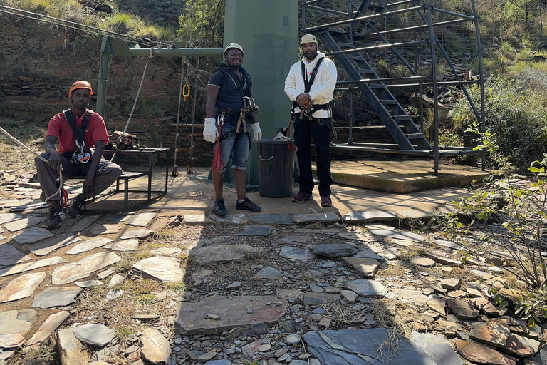 Joanesburgo: Tour de Zipline e Berço da HumanidadeJoanesburgo: passeio de tirolesa e Berço da Humanidade