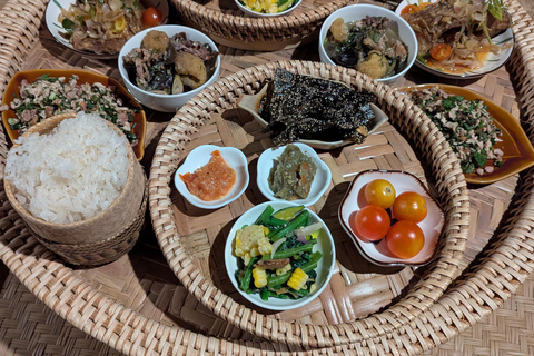 Kuang Si Waterfall & Rice Farm Tour with Sunset Cruise