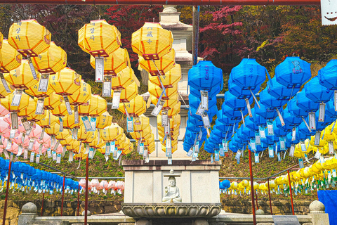 Seúl: Parque Nacional Naejangsan, tour de un día para ver el follaje otoñalVisita compartida a Naejangsan, encuentro en la estación de Myeongdong