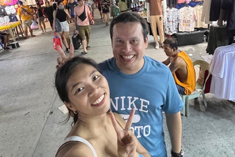 Nachtmarkt und (Einkaufserlebnis) in ManilaNachtmarkt (Einkaufen) in Manila