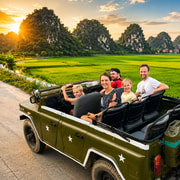 Ninh Binh Jeep Tour: Trang An Boat Ride & Mua Cave Sunset Ninh Binh Jeep Tour: Trang An Boat Ride & Mua Cave Sunset