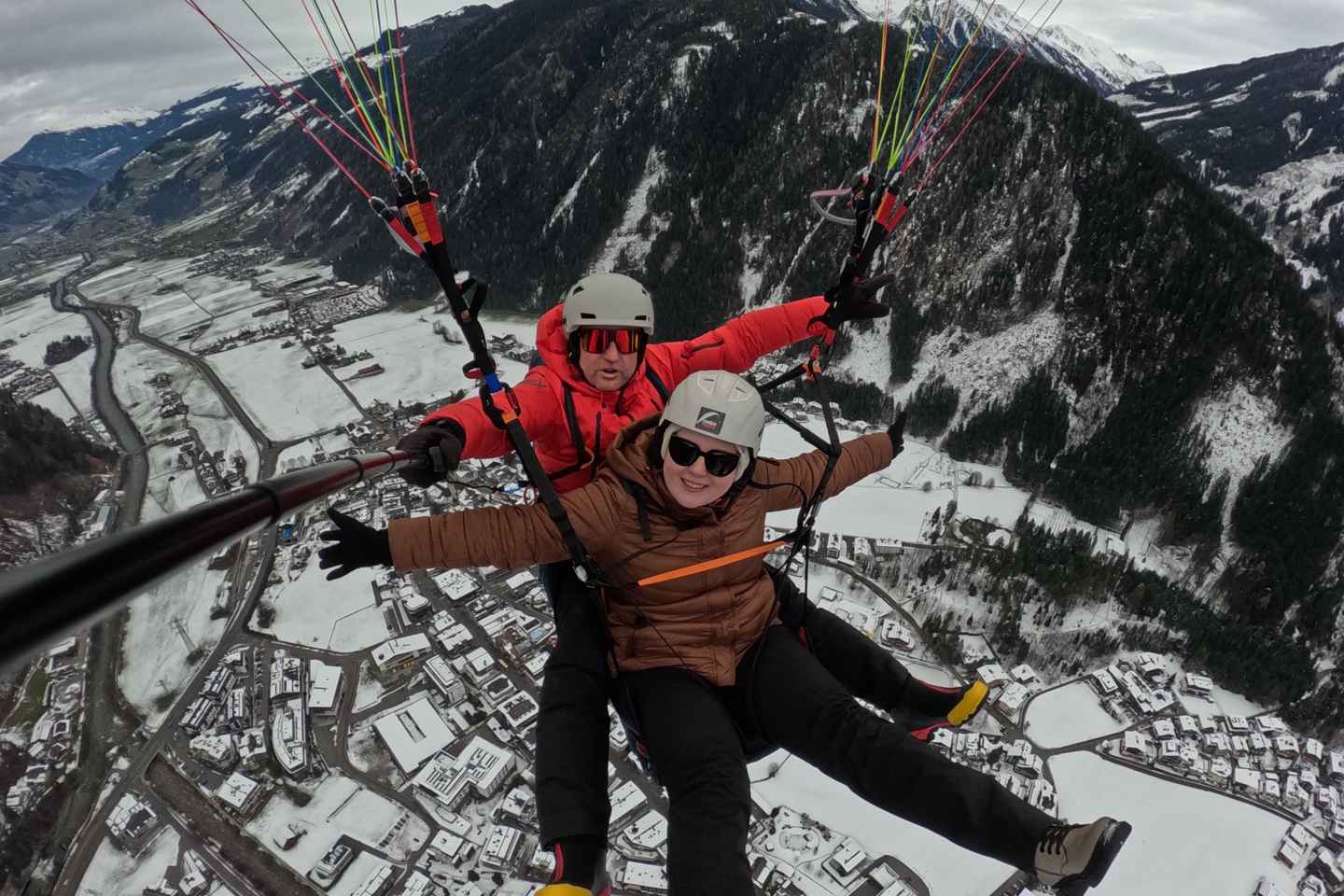 Mayrhofen: Megavuelo en Parapente
