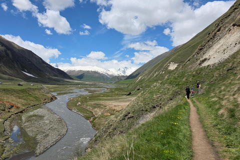 3-Day Kazbegi, Juta & Truso Tour by Premium Toyota Sequoia