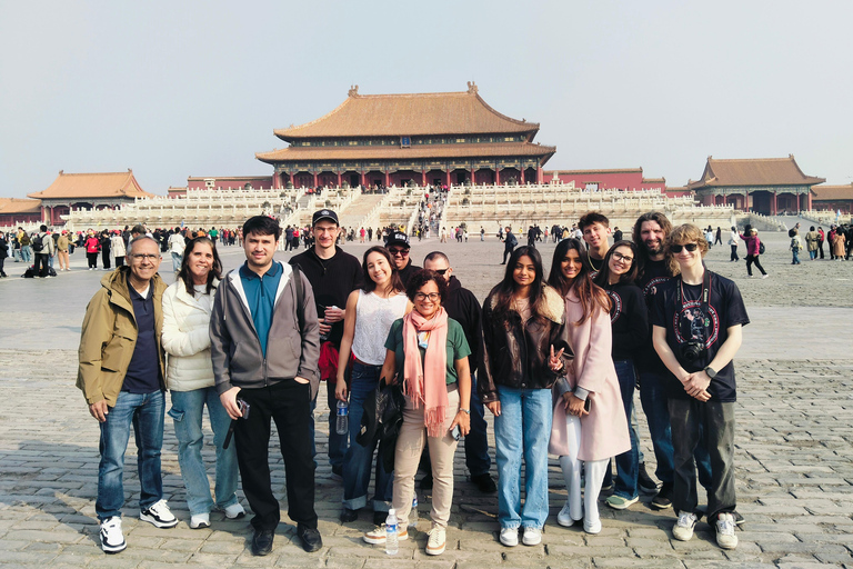 T-Square, Forbidden City, Temple of Heaven and Summer Palace Guide+DiDi Taxi + No lunch