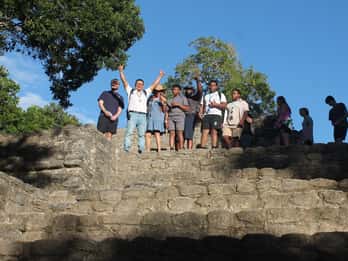 Ruínas maias de Chacchoben da Costa Maya
