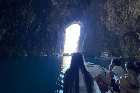Tirana/Sazan Island, Haxhi Ali Cave & Beach Day By Speedboat From Tirana/Durres: Sazan & Karaburun Peninsula by Speedboat