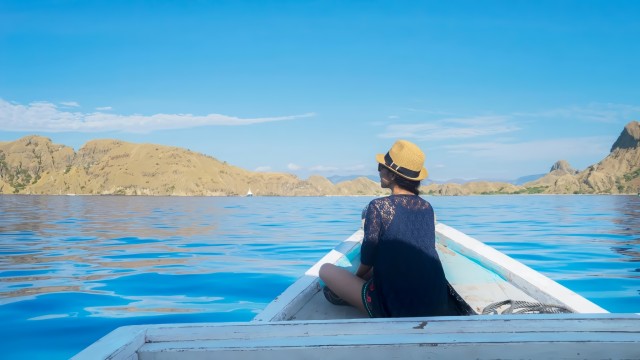 Visit Sharing Full Day Komodo Tour For Backpacker With Slow Boat in Labuan Bajo