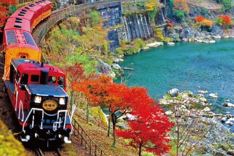 من أوساكا: جولة ليوم واحد في كيوتو ونارا وفوشيمي إناري وأراشياماTrip including Sagano Romantic Train