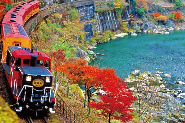 من أوساكا: جولة ليوم واحد في كيوتو ونارا وفوشيمي إناري وأراشياماTrip including Sagano Romantic Train