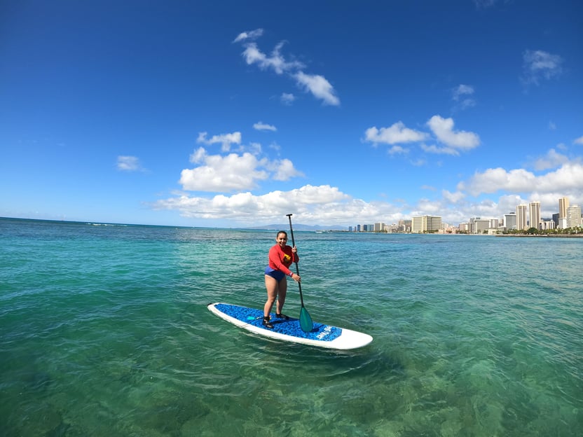 Waikiki: lezioni di stand up paddle per famiglie, private e di gruppo