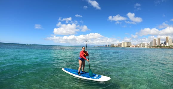 Waikiki: Family, Private and Group Standup Paddle Lessons