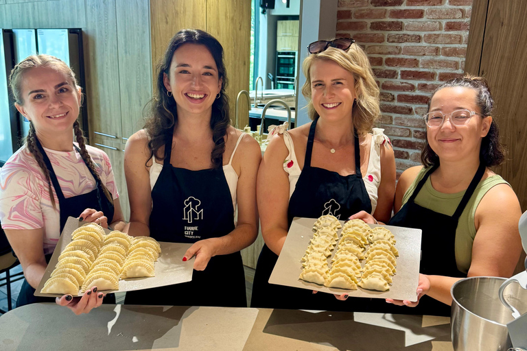 Warsaw: Pierogi Cooking Class with Optional Tasting