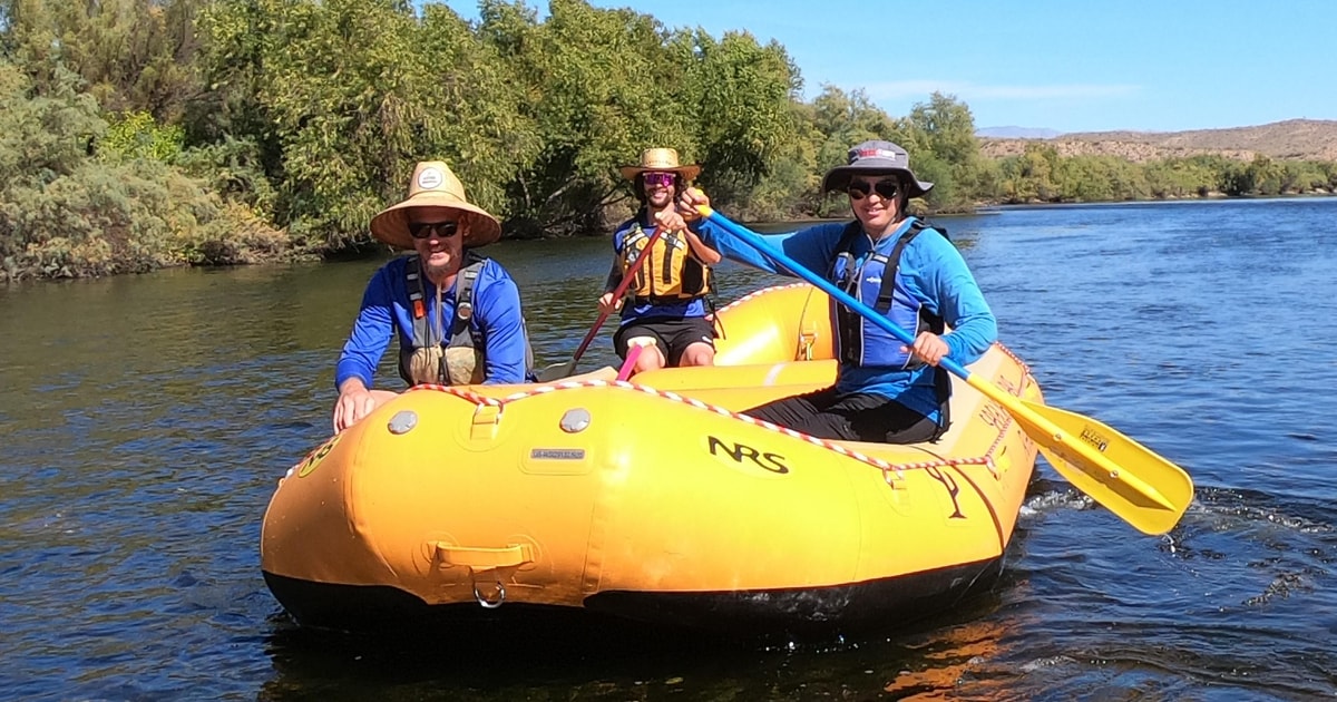 Guided Rafting on the Lower Salt River GetYourGuide