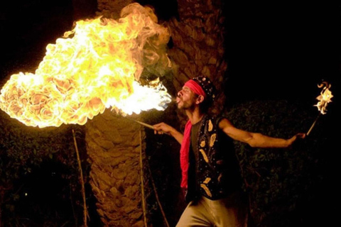 Marrakech : Dîner-spectacle dans le désert d&#039;Agafay avec chameaux et coucher de soleil