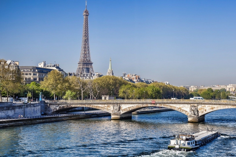 Parijs: boottocht over de Seine met 3-gangenlunchRomantische boottocht met 3-gangenlunch, champagne & bloemen