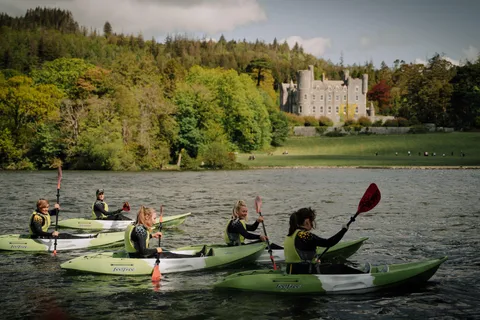 Castlewellan : Expérience de kayak assis sur le toit