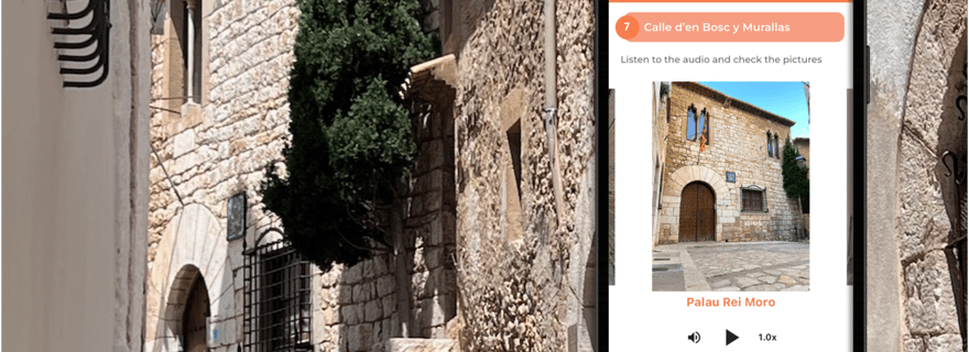 Sitges : Visite du centre historique sur votre téléphone + Billet pour le musée Maricel