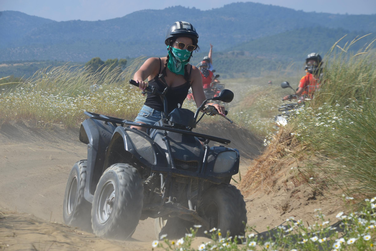 Kusadasi: Quad & Buggy Safari at Pamucak Beach Family Buggy For 3 Person