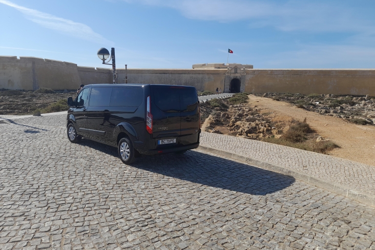 Traslado privado del Algarve a Lisboa en minibús