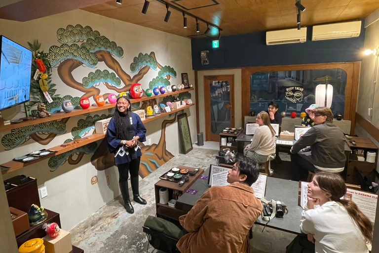Osaka: Paint Your Own Traditional Daruma Workshop