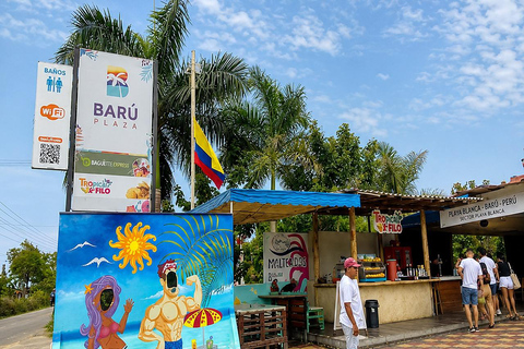 Cartagena: Playa Blanca Barú Day Trip, Lunch & Hotel Pickup