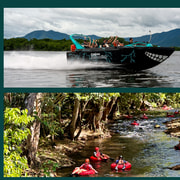 Cairns: Rainforest River Tubing & Cairns Jetboating - 2 Tours