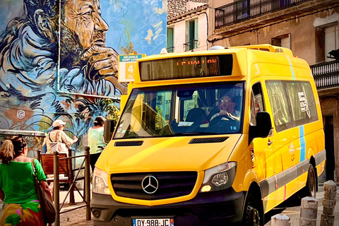 Haut de Sète neighborhood: guided walking tour, popular and artistic soul