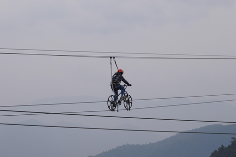 Himalayan Views from Chandragiri with Soft Hike to Kathmandu