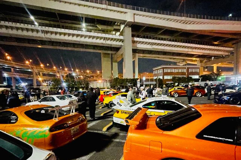 Tokyo: DAIKOKU Fast & Furious Car Meet Experience JDMCarClub Fast & Furious Daikoku Car Meet Experience on a spacious VAN