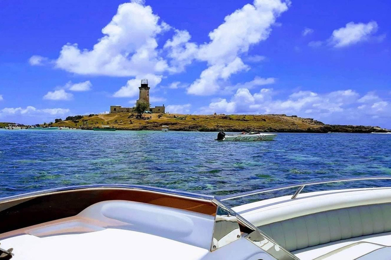 Ile aux Cerfs Speedboat Trip with Pickup and BBQ Lunch