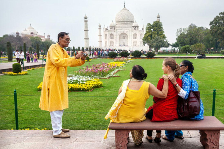 Taj Mahal & Agra fort tour with high value Entrance tickets Private Guide & Car Only