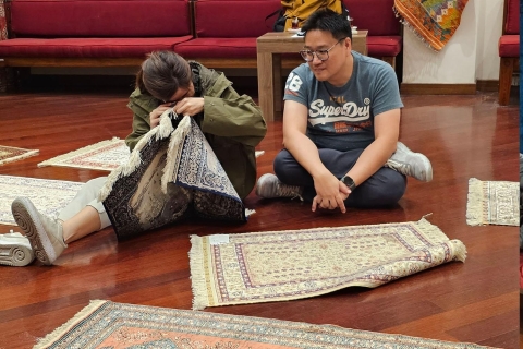 Visite shopping de tapis avec un expert du Grand Bazar