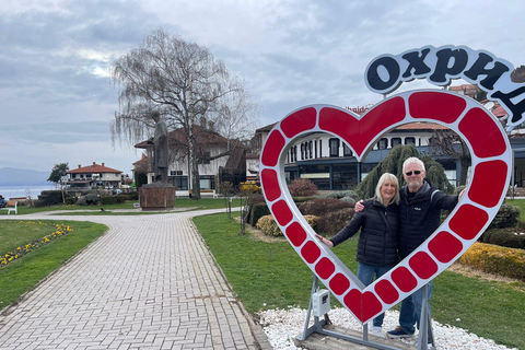 Desde Tirana; Excursión de un día a Ohrid, Macedonia del Norte