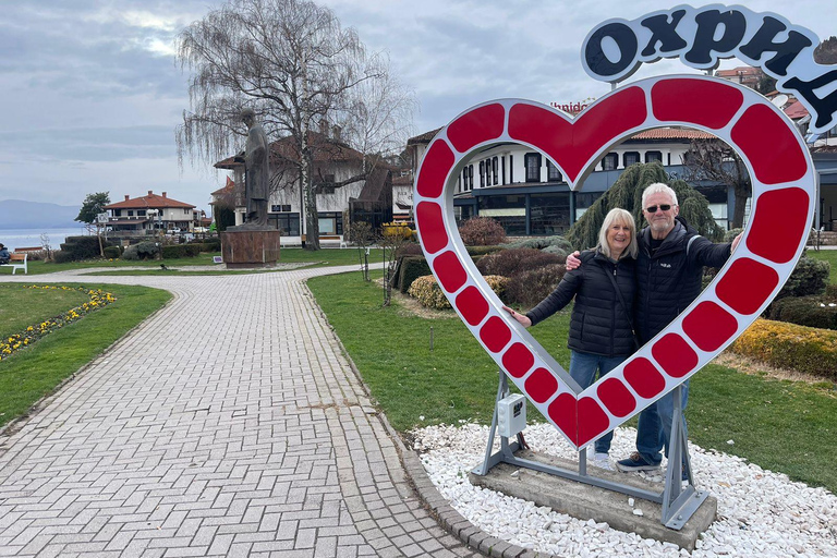 Au départ de Tirana, excursion d'une journée à Ohrid (Macédoine du Nord)