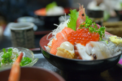 Tokyo: Tsukijis fiskmarknad med skaldjur och sightseeingturTokyo: Tsukiji fiskmarknad - fisk och skaldjur och sightseeingtur