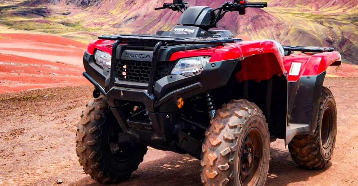 ATV‑Tour: Regenbogenberg & Rotes Tal mit Essen