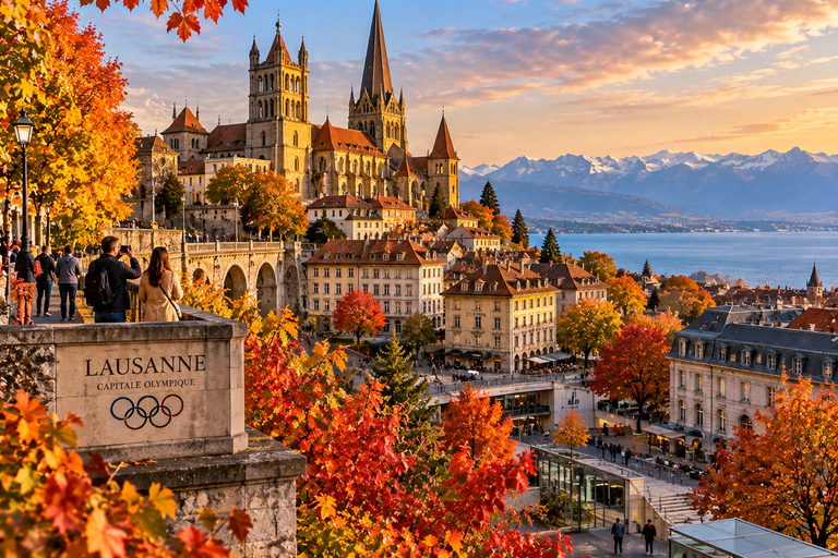 Geneva: Swiss Autumn Beauty Lausanne & Lavaux Private Tour