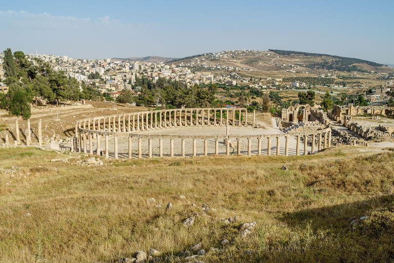 Från Amman : Jerash halvdagsutflyktTransport och inträdesbiljetter