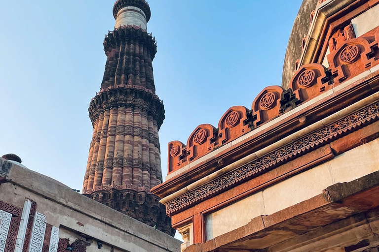 Delhi: Old and New Delhi Private Guided Day Trip Old & New Delhi Full-Day Tour (Car, Guide & Entry Tickets)