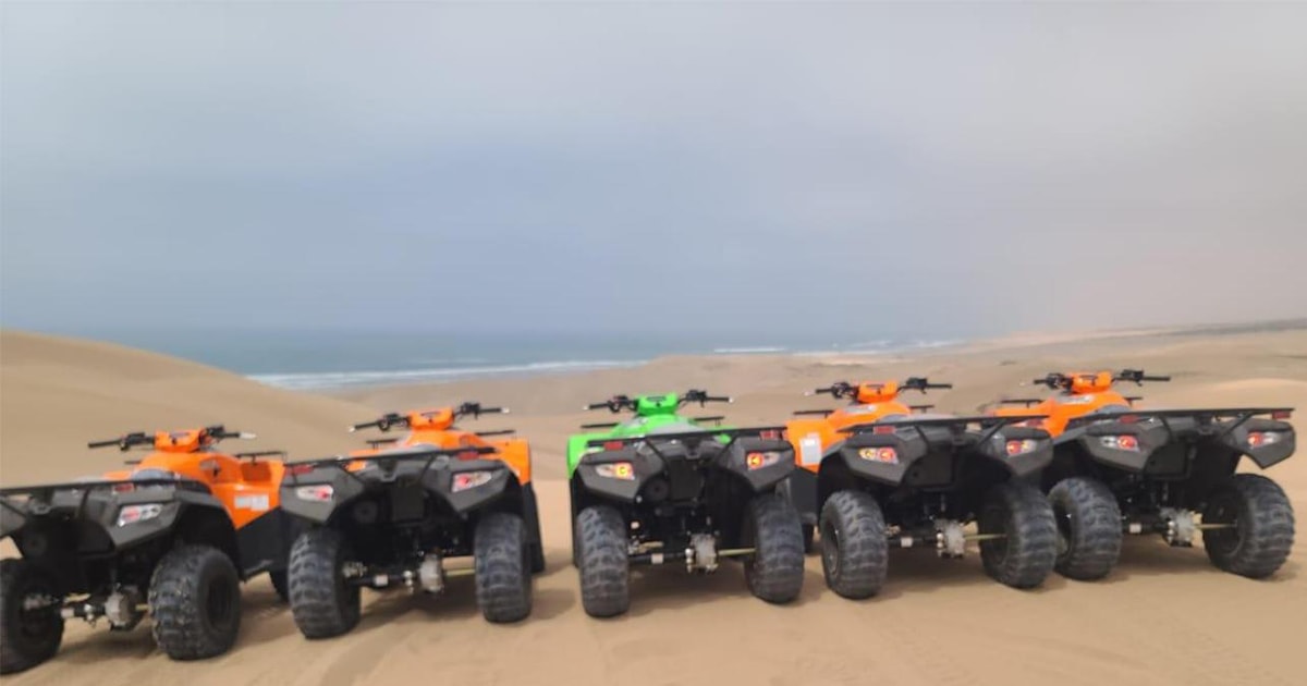 From Agadir or Taghazout : Sand dunes Quad Bike tour | GetYourGuide