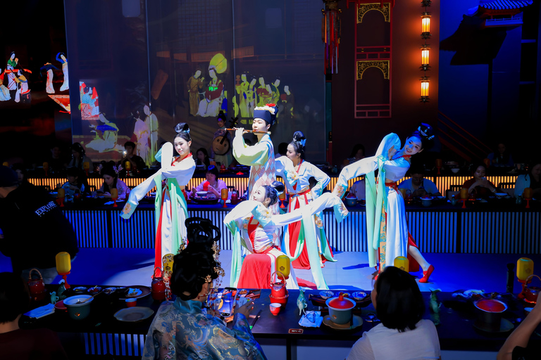 Guangzhou: Silk Road Show with Dinner & Costume Rental SVIP Seat Only Meal